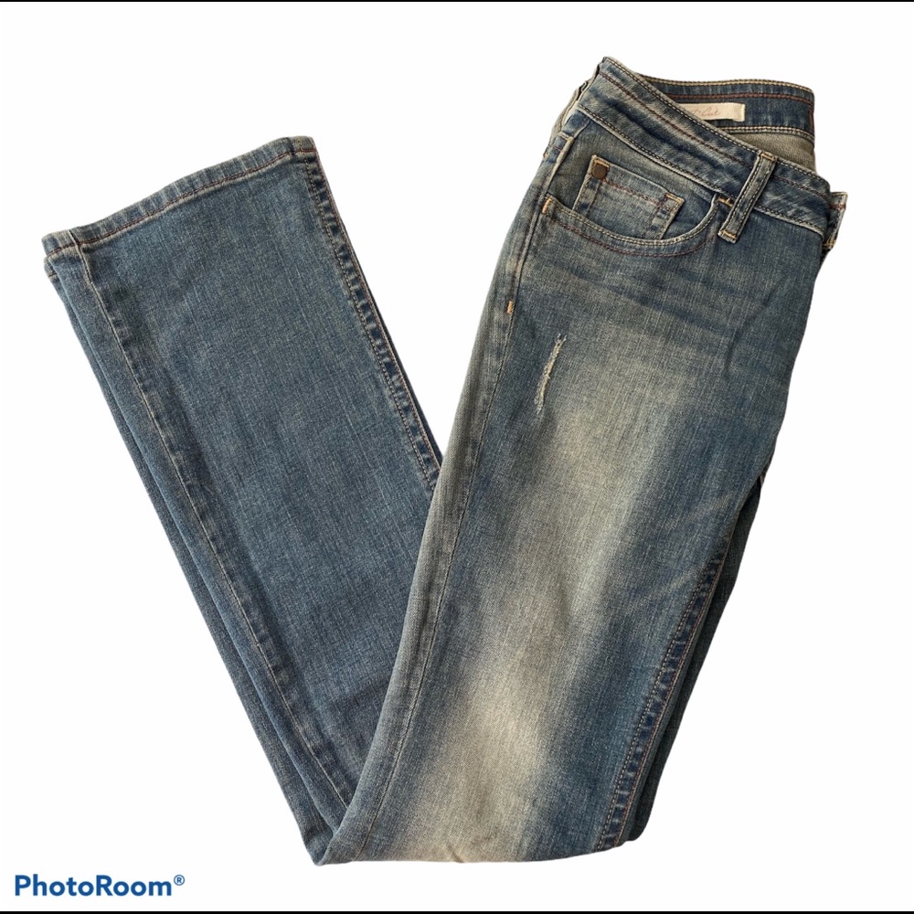 Decree Boot Cut Ripped Jean Size 3 - Picture 4 of 11